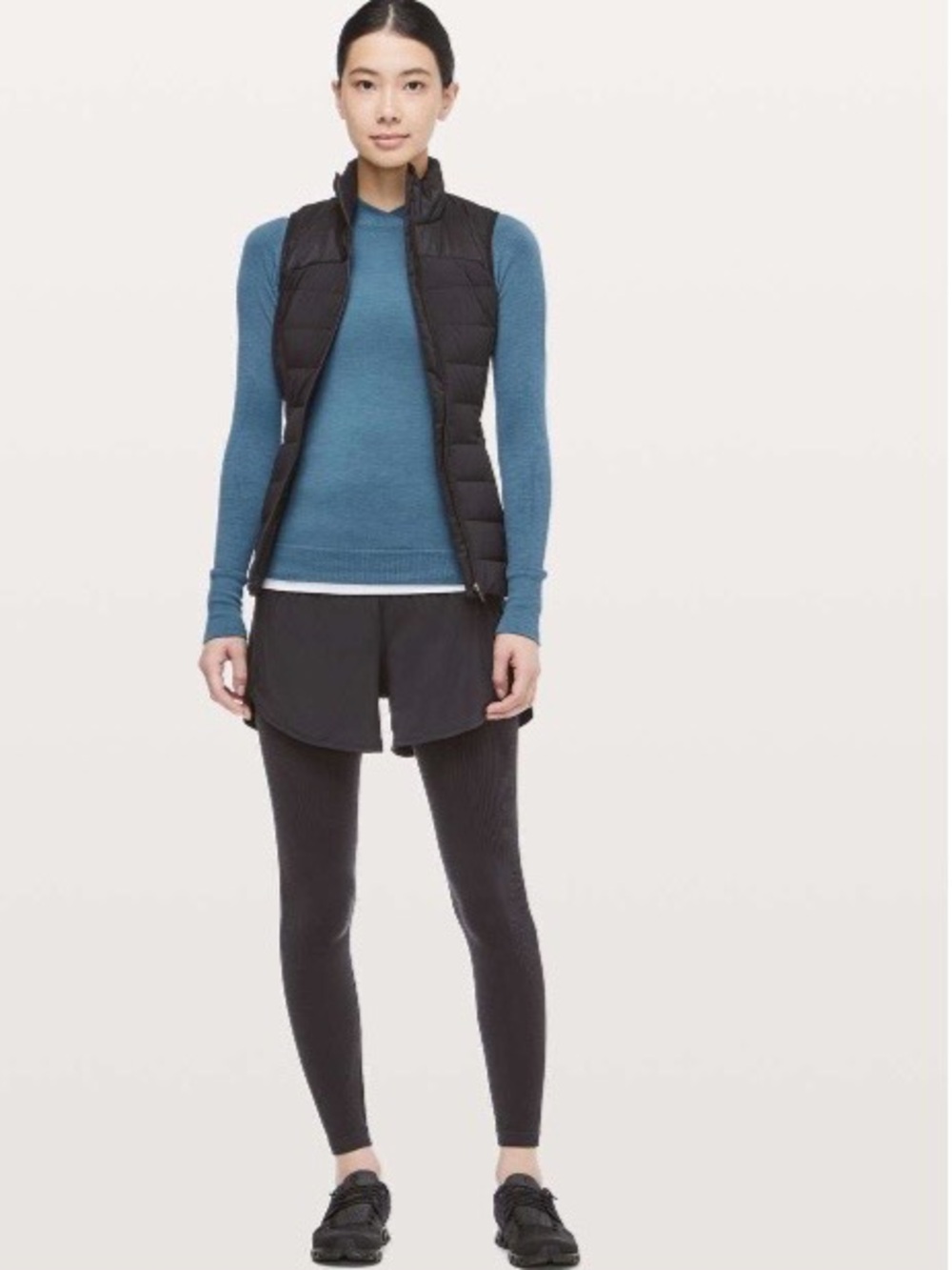 Lululemon Keep the Heat Thermal layering top in petrol - Picture 2 of 7